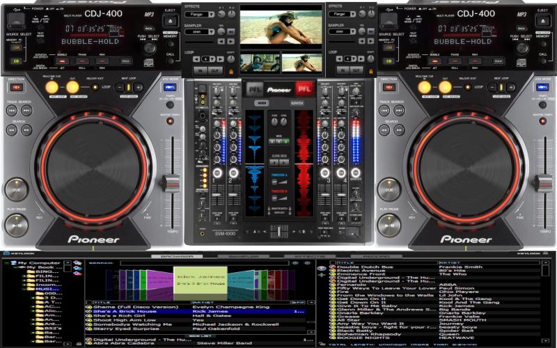 virtual dj skin pioneer cdj 2000 nexus