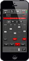 iPhone default skin (Mixer view)