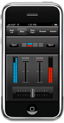 iPhone default skin (Mixer page)