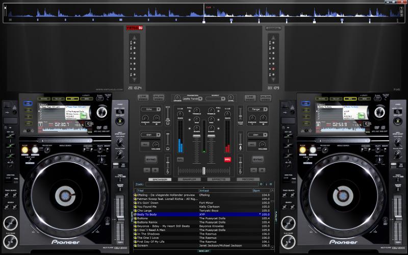 Virtual Dj Skins Pioneer Cdj 2000 With Djm 800